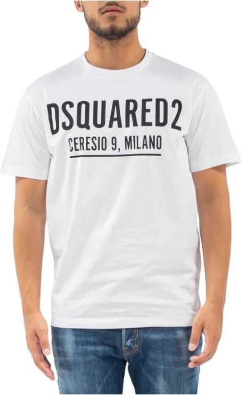 Dsquared2 T-shirt Wit Heren
