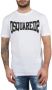 Dsquared2 Wit Katoenen T-Shirt Gemaakt in Italië White Heren - Thumbnail 5