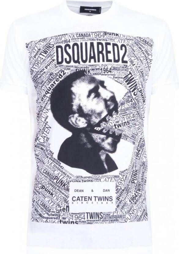 Dsquared2 t-shirt Wit Heren