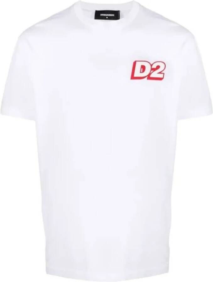 Dsquared2 T-Shirts Wit Heren