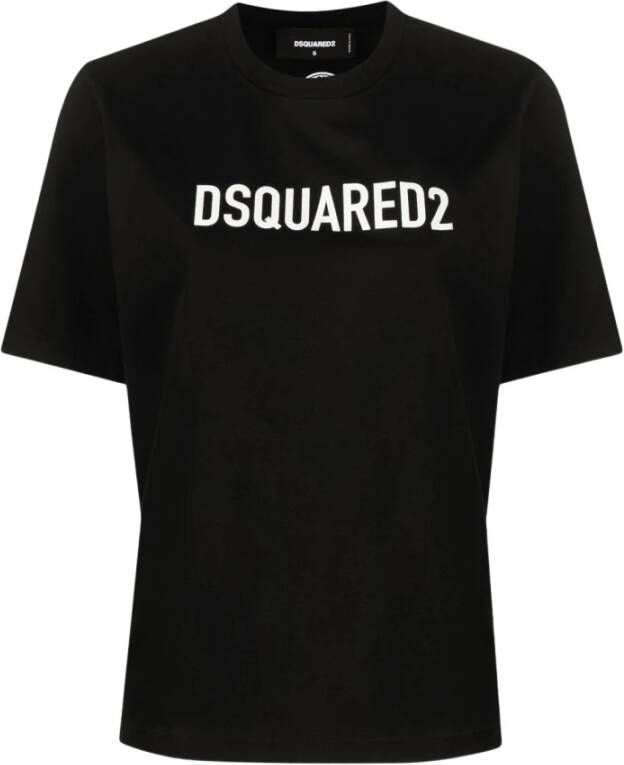 Dsquared2 T-Shirt Zwart Dames