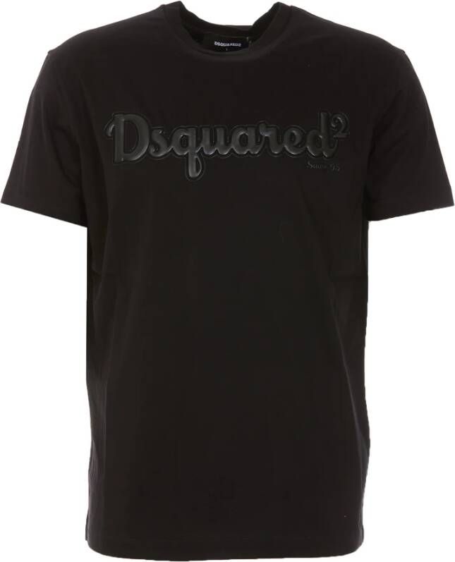 Dsquared2 T-shirt Zwart Heren