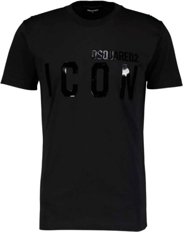 Dsquared2 t-shirt Zwart Heren