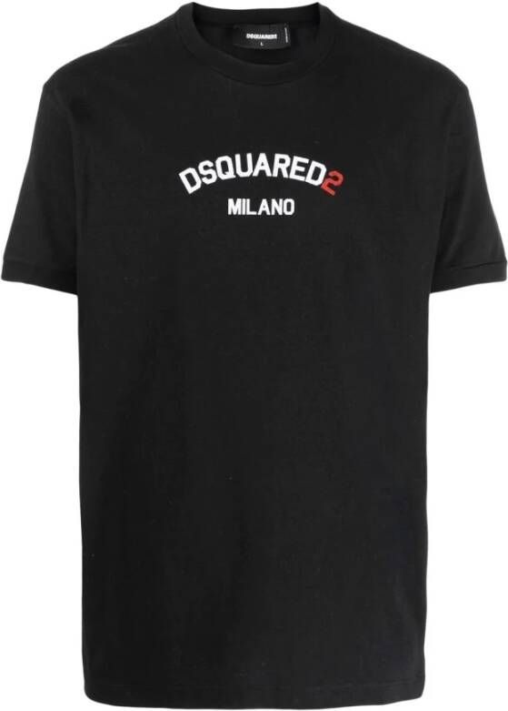 Dsquared2 T-Shirt Zwart Heren