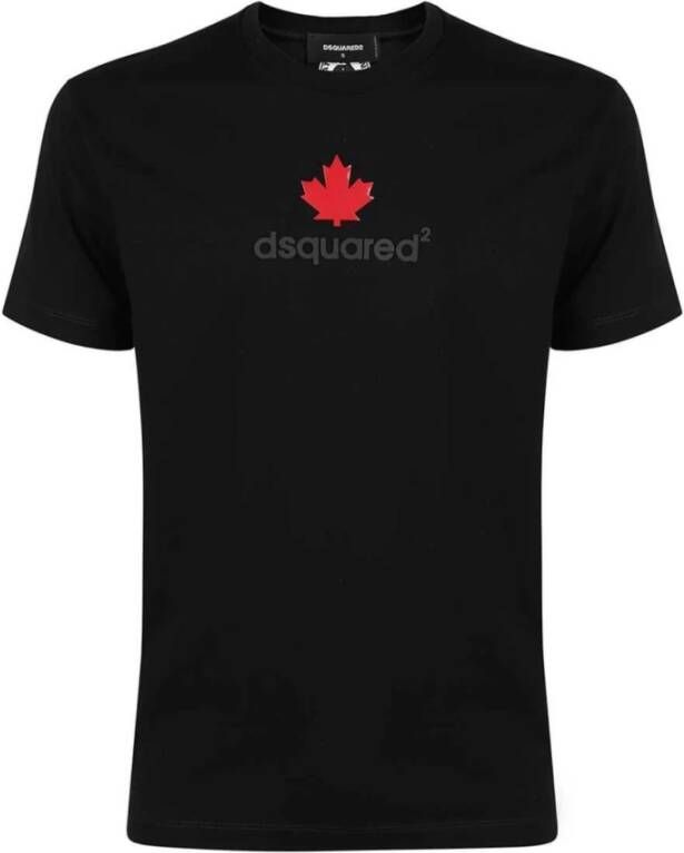 Dsquared2 t-shirt Zwart Heren