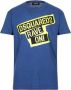 Dsquared2 Heren T-shirt met korte mouwen en ronde hals Blauw Heren - Thumbnail 1