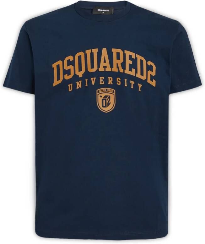 Dsquared2 Klassiek T-Shirt Blue Heren