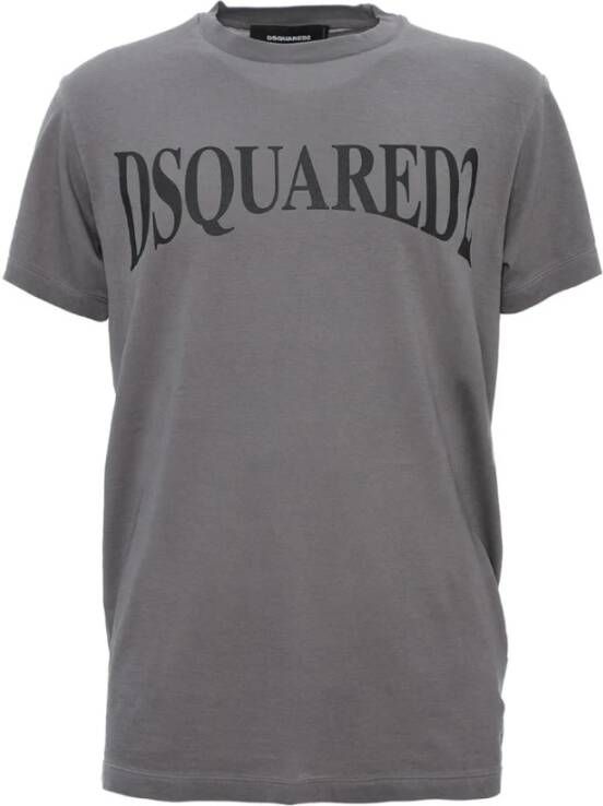 Dsquared2 T-shirts Grijs Heren