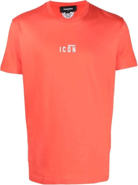 Dsquared2 T-shirts Rood Heren