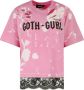 Dsquared2 Fuchsia T-Shirt voor Dames Hoogwaardig & Stijlvol Roze Dames - Thumbnail 1