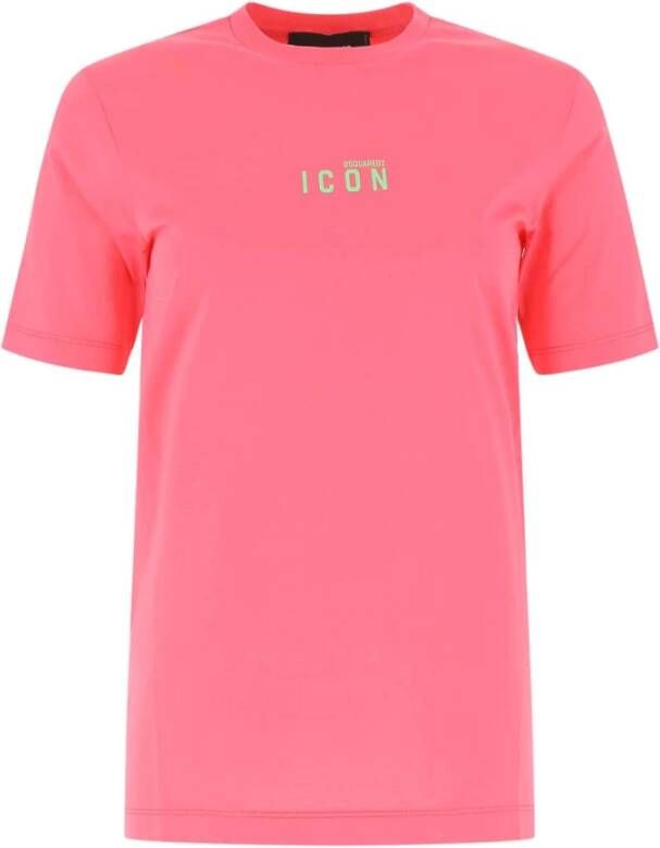 Dsquared2 T-shirts Roze Dames