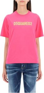 Dsquared2 T-Shirts Roze Dames