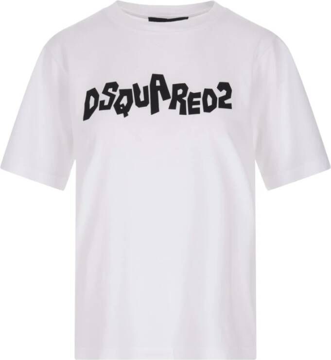 Dsquared2 T-Shirts Wit Dames