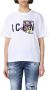 Dsquared2 T-shirts and Polos White Wit Dames - Thumbnail 3