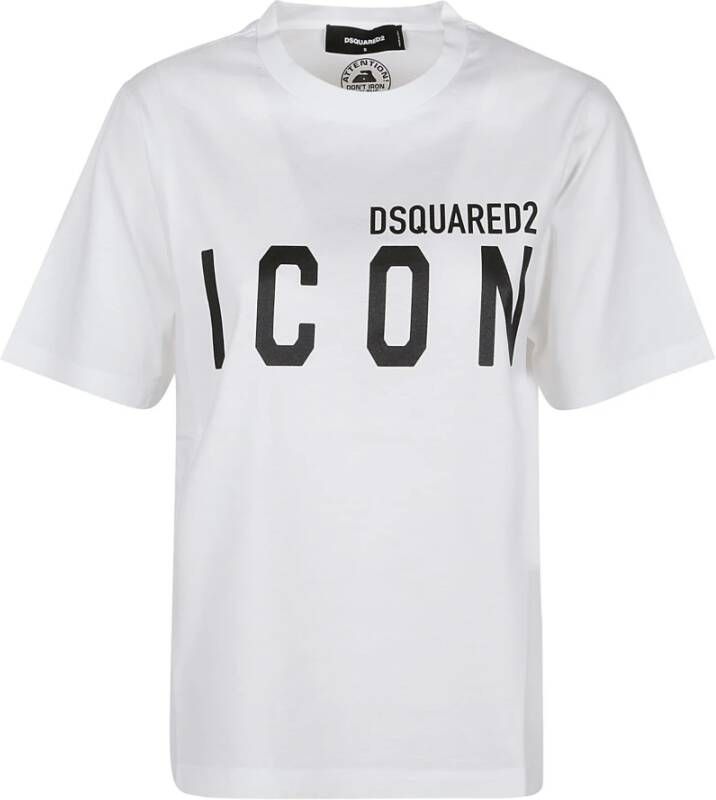 Dsquared2 T-Shirts Wit Dames