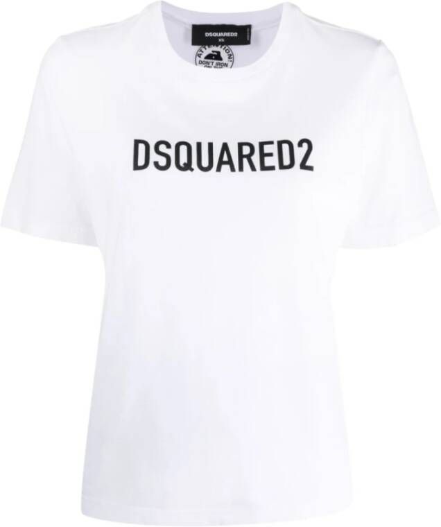Dsquared2 T-Shirts Wit Dames