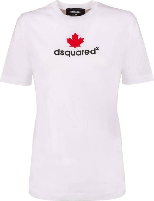 Dsquared2 T-Shirts White Dames