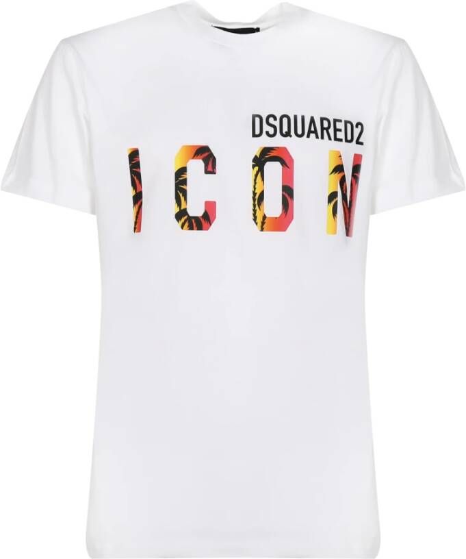 Dsquared2 T-Shirts Wit Heren