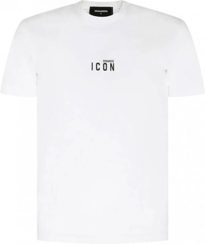 Dsquared2 Essentiële Heren T-Shirt Stijlvol en Comfortabel White Heren