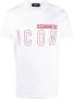Dsquared2 Zwart Slim Fit Ronde Hals T-Shirt Black Heren - Thumbnail 13