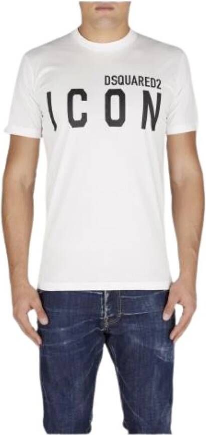 Dsquared2 Stijlvolle Overhemden voor Heren White Heren