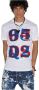 Dsquared2 Witte Dsq2 T-shirt met Logo White Heren - Thumbnail 3