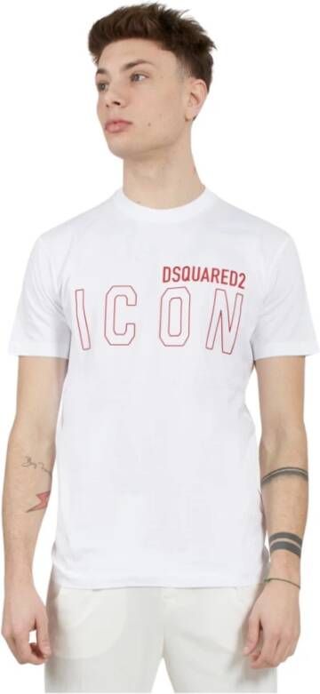 Dsquared2 Zwart Slim Fit Ronde Hals T-Shirt Black Heren - Foto 9