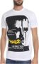Dsquared2 Wit Katoenen T-Shirt Gemaakt in Italië White Heren - Thumbnail 1