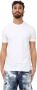 Dsquared2 Katoenen T-shirt met korte mouwen Model D9M204480 White Heren - Thumbnail 1