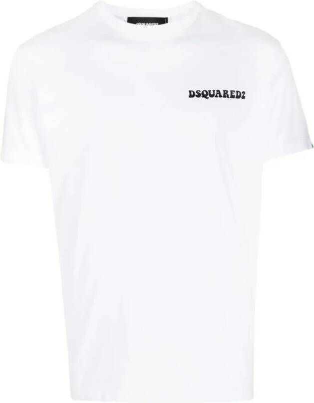 Dsquared2 T-Shirts White Heren