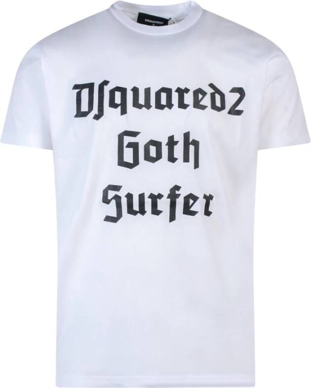 Dsquared2 T-Shirts Wit Heren