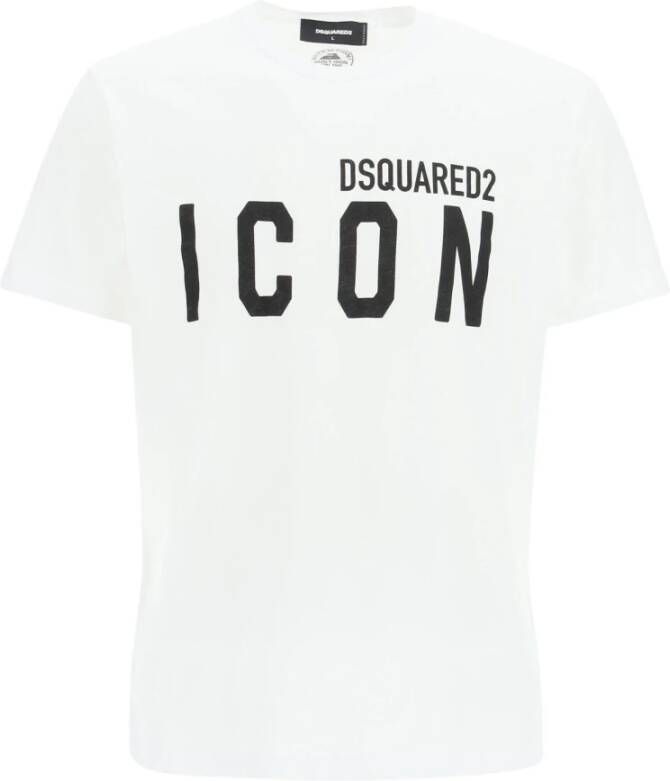 Dsquared2 T-Shirts Wit Heren