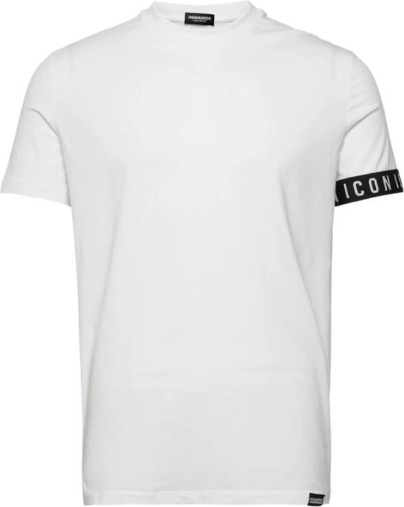 Dsquared2 T-Shirts Wit Heren