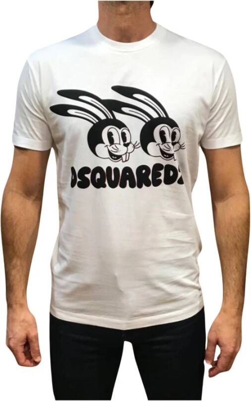 Dsquared2 T-Shirts Wit Heren
