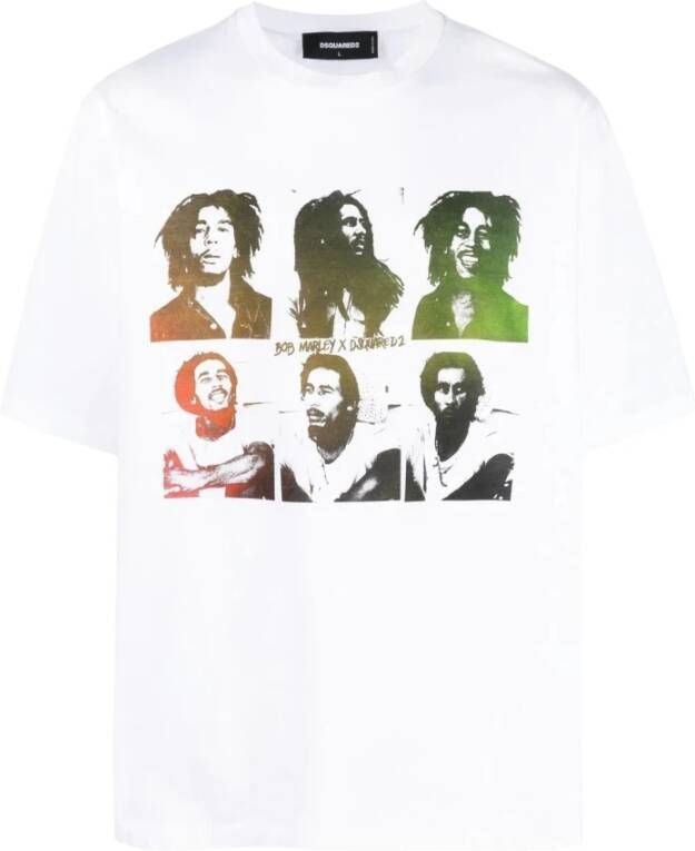 Dsquared2 Witte Overhemden voor Heren Wit Heren