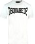 Dsquared2 Wit Katoenen T-Shirt Gemaakt in Italië White Heren - Thumbnail 3