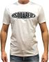 Dsquared2 Heren Katoenen T-Shirt Logo Print S74Gd1097 White Heren - Thumbnail 5