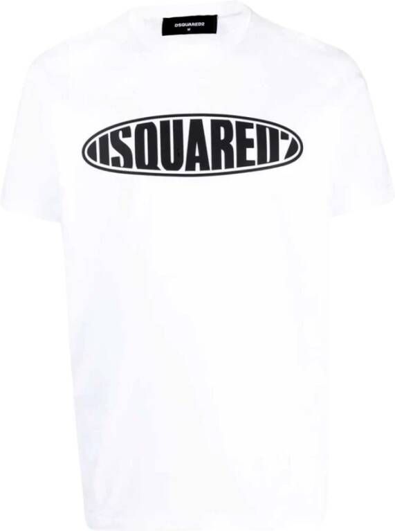 Dsquared2 T-Shirts Wit Heren
