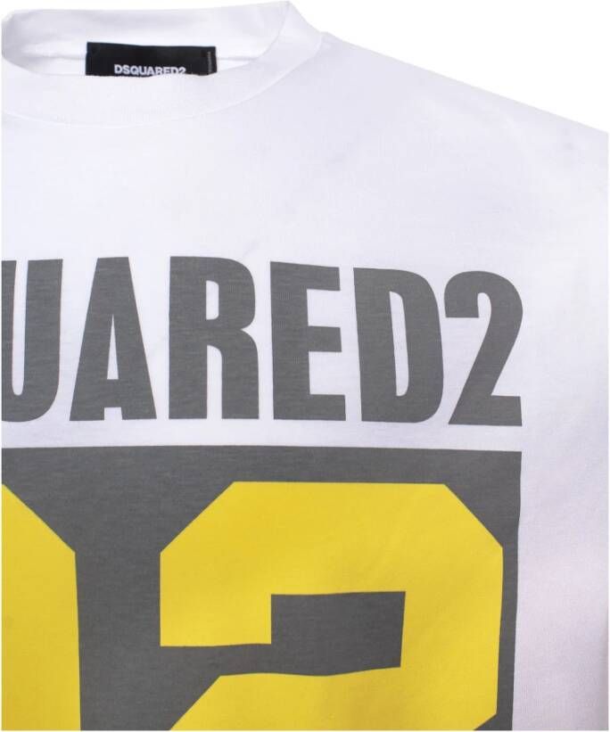 Dsquared2 T-Shirts Wit Heren