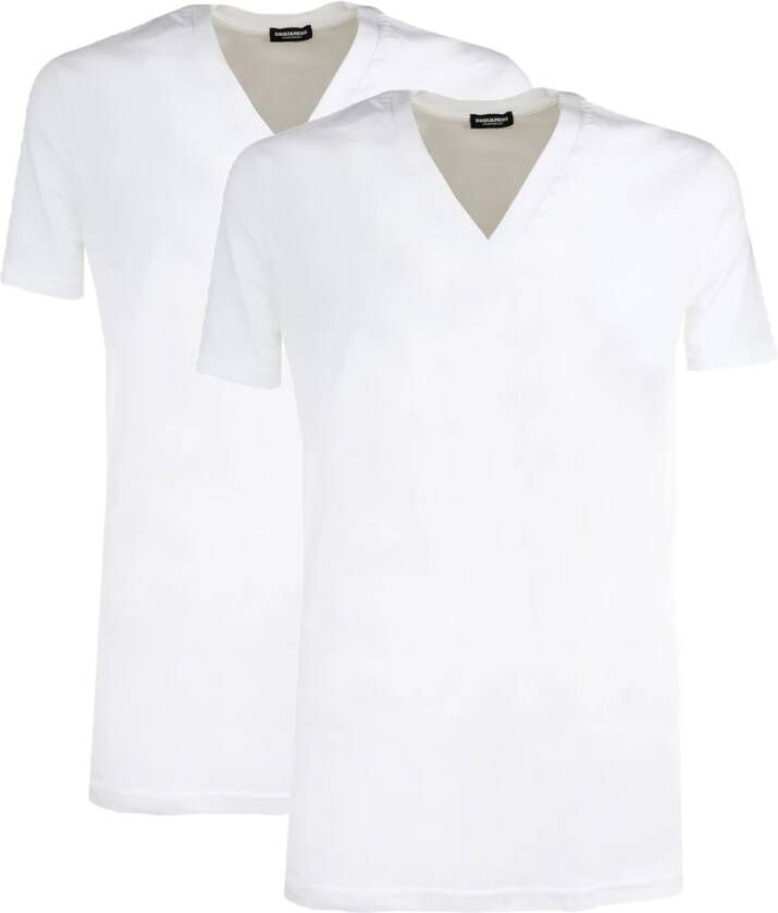 Dsquared2 T-Shirts Wit Heren