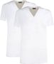 Dsquared2 Lichtgewicht Jersey Crew Neck Pak van Twee White Heren - Thumbnail 1
