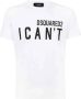 Dsquared2 Iconisch Katoenen T-Shirt voor Heren White Heren - Thumbnail 1