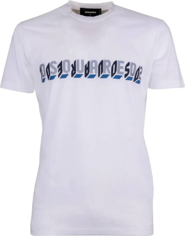 Dsquared2 T-Shirts White Heren