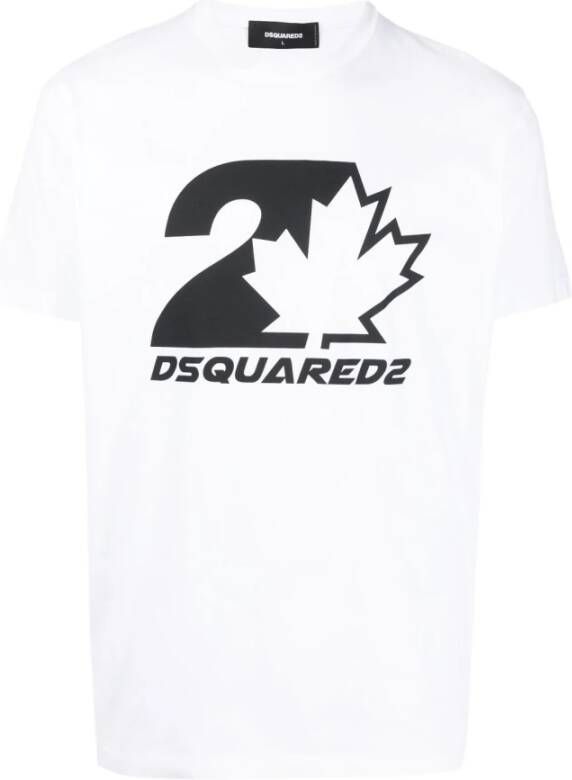 Dsquared2 T-Shirts Wit Heren