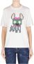 Dsquared2 Hilde Blanco L Katoenen T-shirt White Heren - Thumbnail 1