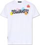 Dsquared2 Stijlvolle T-shirts voor mannen en vrouwen White Heren - Thumbnail 1