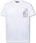 Dsquared2 Bedrukt T-shirt White Heren - Thumbnail 1