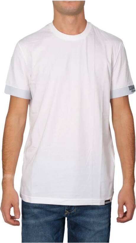 Dsquared2 T-shirts Wit Heren