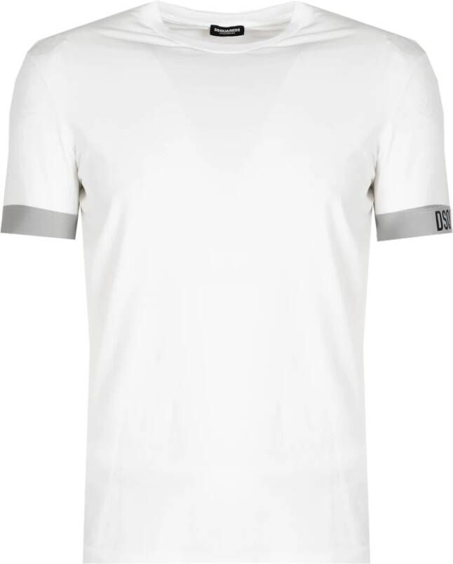 Dsquared2 T-Shirts Wit Heren