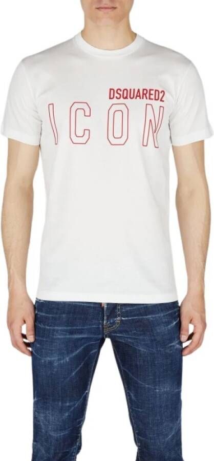 Dsquared2 Zwart Slim Fit Ronde Hals T-Shirt Black Heren - Foto 10